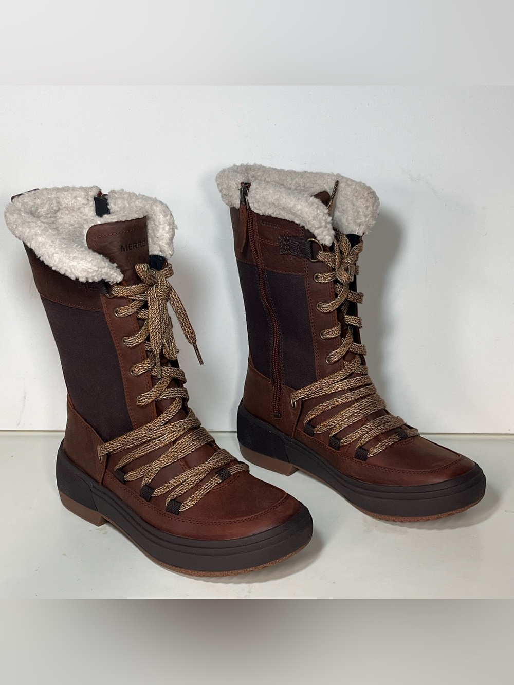 Merrell Haven Tall Lace Up Polar Waterproof Boot